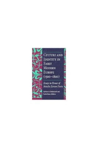 Cover of Culture and Identity in Early Modern Europe (1500-1800)