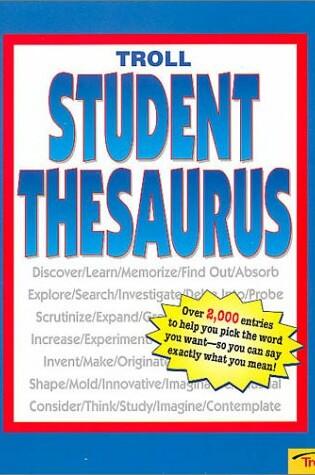 Cover of Troll Student Thesaurus