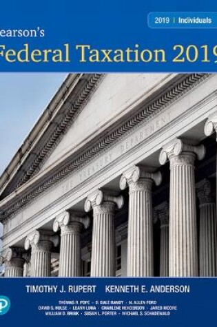 Cover of Pearson's Federal Taxation 2019 Individuals