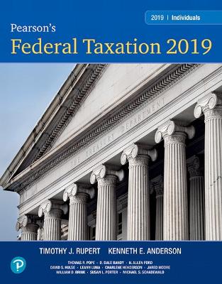 Book cover for Pearson's Federal Taxation 2019 Individuals