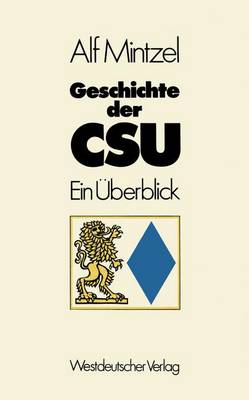 Book cover for Geschichte der CSU