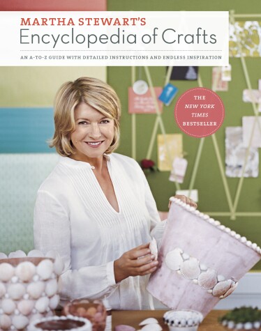 Book cover for Martha Stewart's Encyclopedia of Crafts