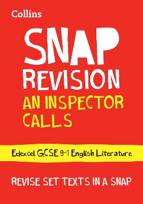 Book cover for An Inspector Calls: Edexcel GCSE 9-1 English Literature Text Guide