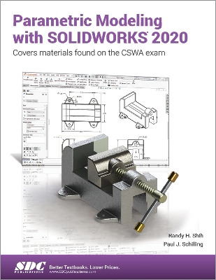 Book cover for Parametric Modeling with SOLIDWORKS 2020