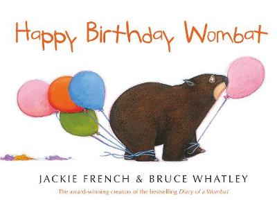 Book cover for Happy Birthday Wombat