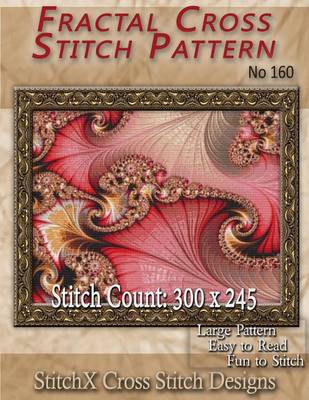 Book cover for Fractal Cross Stitch Pattern No. 160