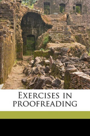 Cover of Exercises in Proofreading