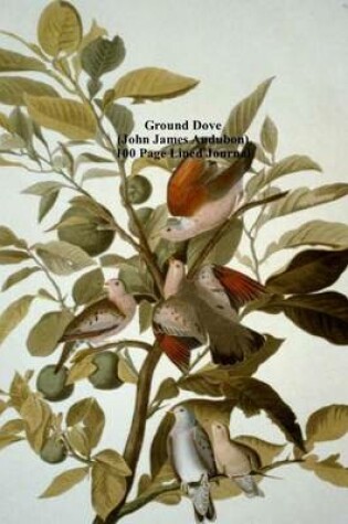 Cover of Ground Dove (John James Audubon) 100 Page Lined Journal