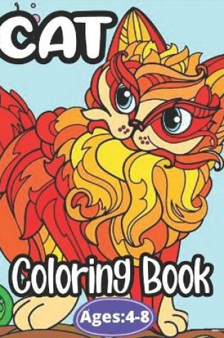 Cover of Cat Coloring Book Ages