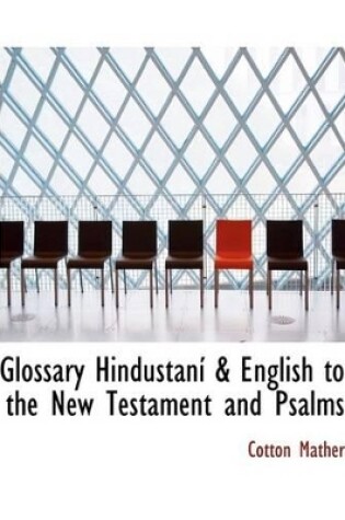 Cover of Glossary Hindaostainas a English to the New Testament and Psalms