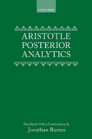 Cover of Posterior Analytics