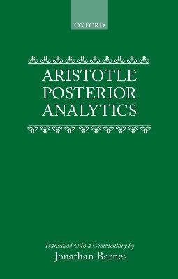 Cover of Posterior Analytics