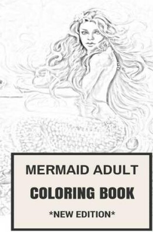 Cover of Mermaid Adult Coloring Book