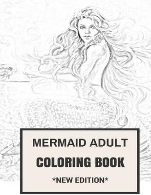 Cover of Mermaid Adult Coloring Book