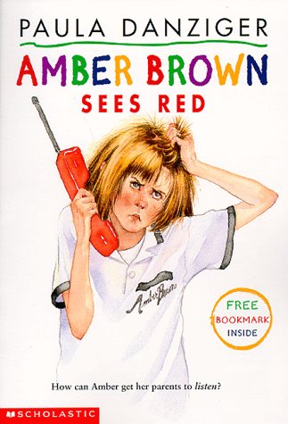 Book cover for Amber Brown Sees Red