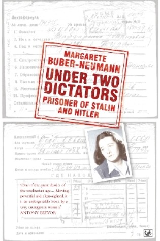 Cover of Under Two Dictators: Prisoner of Stalin and Hitler