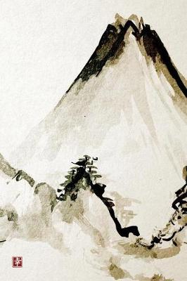Book cover for Sumi-e Mountain Notebook