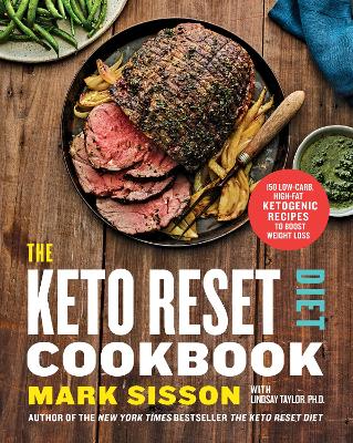 Book cover for The Keto Reset Diet Cookbook