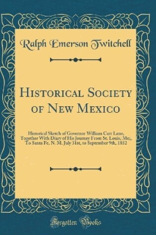 Cover of Historical Society of New Mexico