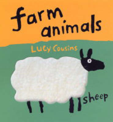 Book cover for Farm Animals Touch & Feel Board Book