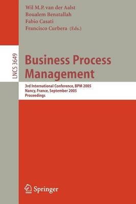 Book cover for Business Process Management