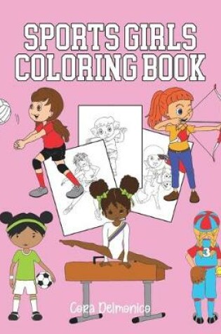 Cover of Sports Girls Coloring Book