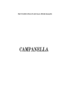 Cover of Campanella Fifteen Sixty-Eight to Sixteen Thirty-Nine