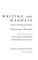 Book cover for Writing & Madness CB