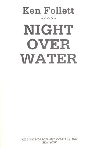 Cover of Night Over Water