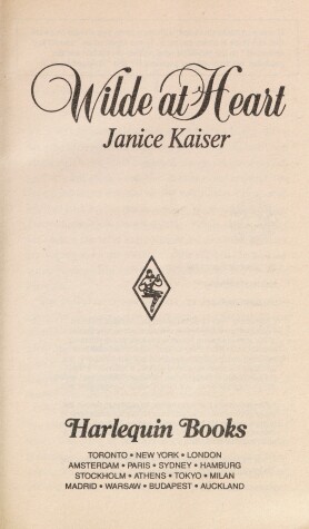 Book cover for Wilde At Heart