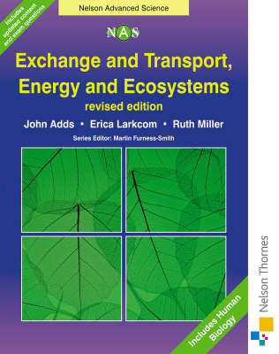 Book cover for Exchange and Transport, Energy and Ecosystems