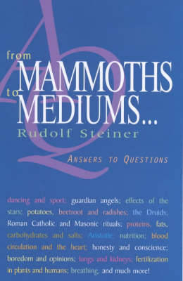 Book cover for From Mammoths to Mediums...