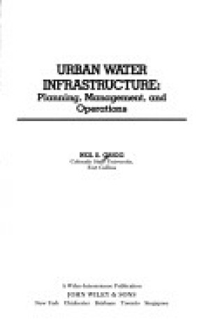 Cover of Urban Water Infrastructure