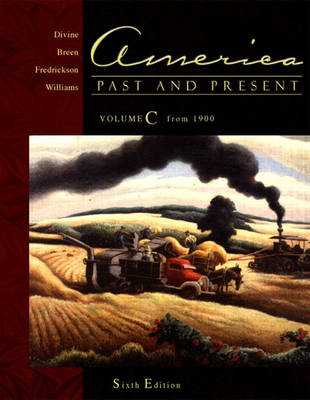 Book cover for America Past and Present, Volume C (Chapters 22-33)