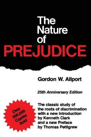 Cover of The Nature Of Prejudice