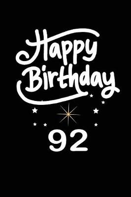 Book cover for Happy birthday 92