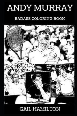 Cover of Andy Murray Badass Coloring Book