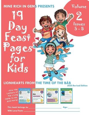 Book cover for 19 Day Feast Pages for Kids Volume 2 / Book 2