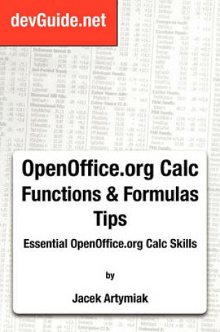 Cover of Openoffice.Org Calc Functions and Formulas Tips