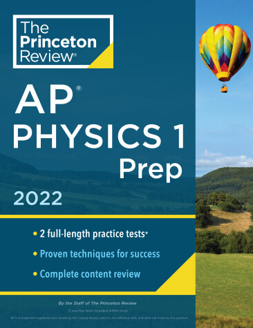 Cover of Princeton Review AP Physics 1 Prep, 2022