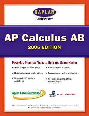 Book cover for AP Calculus AB 2005