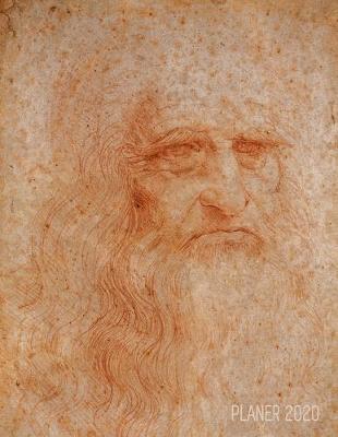 Book cover for Leonardo da Vinci Monatsplaner 2020