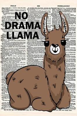 Book cover for No Drama Llama