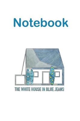 Book cover for Jersey Channel Islands White House in Denim Notebook