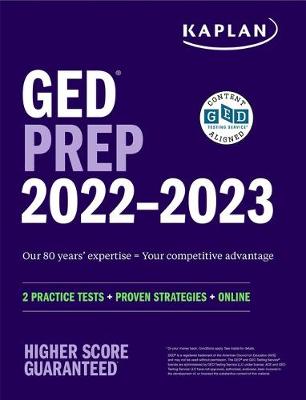 Cover of GED Test Prep 2022-2023