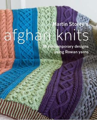 Book cover for Martin Storey's Afghan Knits