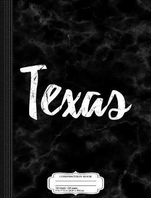 Book cover for Texas Composition Notebook