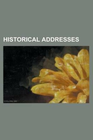 Cover of Historical Addresses