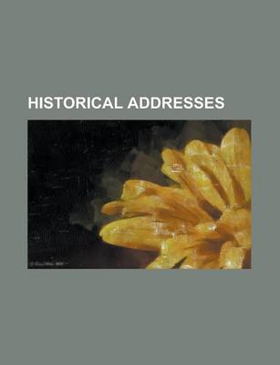 Book cover for Historical Addresses