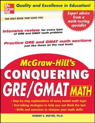 Book cover for McGraw-Hill's Conquering GRE/GMAT Math